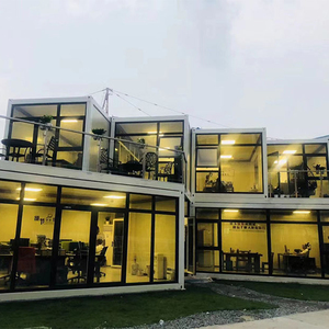 Portable <b>Soundproof</b> Insulated Prefab Container House Fast Install Prefabricated Anti-seismic Prefab Detachable Container House - Product Image 1