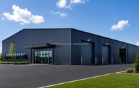 Nave industrial para maquila textil — Estructura de acero galvanizado, diseño antisísmico, zona franca,Techo blanco reflectivo