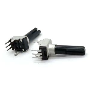 Potentiomètre rotatif simple à 3 broches R0902N B500K volume B504 douilles de 3 mm pour effets, microphone, mixeur - Product Image 2