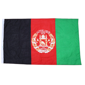 Bandiera afghana di dimensioni personalizzate all'ingrosso bandiera dell'<span class=keywords><strong>afghanistan</strong></span> stampa digitale bandiera afghana 100% poliestere - Product Image 2