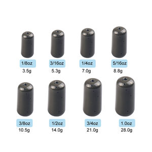 नई आगमन भार वजन कार्प बास थोक sinkers molds टंगस्टन बैरल वजन मछली पकड़ने भार वजन - Product Image 4