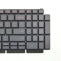 Clavier rétroéclairé pour ordinateur portable Dell G15 5511 5510 5515 5520 US/ UK / Espagnol / Français / Brésilien/ Russe / Arabe/ Turc Keyboa