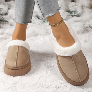 Autumn Winter Women's for <strong>Slippers</strong> Thick-Soled Comfortable <strong>Furry</strong> Half-Covered Snow <strong>Boots</strong> for Outdoor Use for Couples - Product Image 6