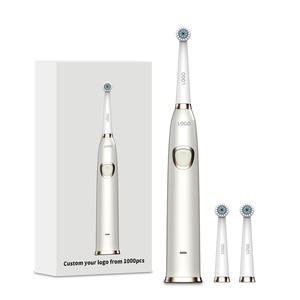 Cepillo de dientes eléctrico sónico giratorio personalizado de fábrica, ODM OEM, sin escobillas, impermeable IPX7 - Product Image 1