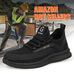 Chaussures <span class=keywords><strong>de</strong></span> <span class=keywords><strong>Sécurité</strong></span> Guyisa à Bas Prix, Sportives et Décontractées, Anti-Écrasement et Anti-Perforation, pour Hommes et Femmes - Product Image 5