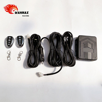 Kit universel de soupape de dérivation électrique 12V en acier inoxydable pour silencieux avec télécommande sans fil