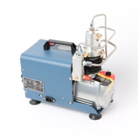 Compresseur d'air PCP 4500 PSI 30 MPa avec arrêt automatique et écran LCD pour gonflage de réservoirs de paintball et de plongée