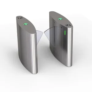 High Quality Flap Turnstile Gate Optical Turnstiles Lobby Access Control Product