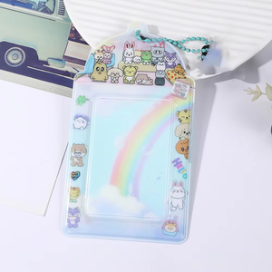 KPOP Manchons de protection créatifs en acrylique Cartoon Cartes d'identité de crédit Étui de protection <span class=keywords><strong>Gidle</strong></span> Babymonster S.COUPS WONWOO Fans Cadeaux - Product Image 6