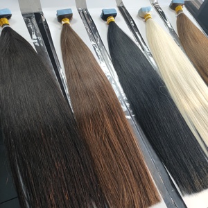 Extensiones de Cabello Humano Remy 100% de Dragonbeauty Factory, de 10 a 30 Pulgadas, de Alta Calidad, Color Negro y Marrón Natural - Product Image 2