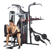 SENAOFIT Équipement de musculation en gros, station multifonctionnelle 4-en-1 pour la musculation à domicile et l'entraînement en intérieur