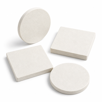 Sous-verres en carton absorbant personnalisés, sous-verres sur mesure, impression numérique double face, film laminé, impression de logo, café