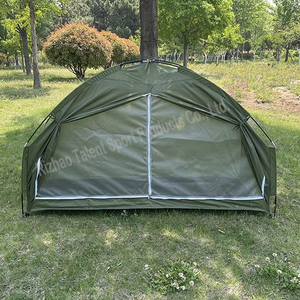 Customized multifunzionale pieghevole campeggio lettino portatile tenda verde campeggio per escursioni pic-nic terra campeggio Marching - Product Image 1