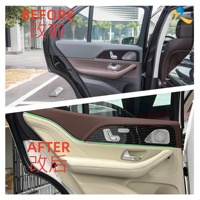 Accessoires de voiture GLE Kit de siège arrière en cuir de luxe pour Mercedes Benz GLE W167 Pièces de siège de mise à niveau intérieure