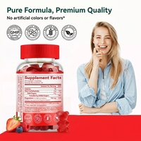 Gummies de magnésium complexe à marque privée, très vendues, avec glycinate, taurate et citrate, favorisant le sommeil, la relaxation, la concentration et la santé musculaire