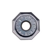 Plaquette de fraisage CNC octogonale ONMU080608-TN-MM IC908, en carbure cémenté personnalisable, revêtement en carbure de titane, 60HRC pour