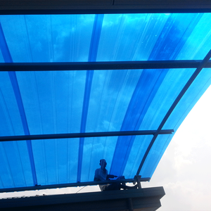 DIY <strong>Plastic</strong> Roof Covering Greenhouse Polycarbonate <strong>Roofing</strong> Transparent Corrugated Sheet - Product Image 4