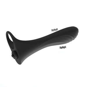 Caja Personalizada Gratis - Vibrador de <span class=keywords><strong>Doble</strong></span> Penetración de 10 Velocidades, Consolador con Correa, Vibrador con Correa para Pene, Tapón Anal, Juguetes Sexuales para Adultos - Product Image 1