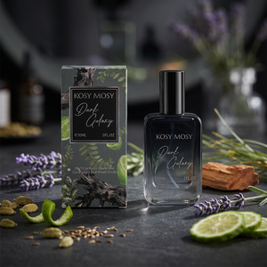 KOSY MOSY Parfum pour <span class=keywords><strong>homme</strong></span> Dark Galaxy, parfum boisé épicé EDT, longue tenue, pour <span class=keywords><strong>homme</strong></span> d'affaires, 30 ml, livraison rapide - Product Image 1