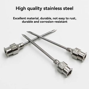 Tubo riutilizzabile dell'ago dell'iniezione animale dell'acciaio inossidabile per la pecora della mucca del maiale del bestiame - Product Image 4