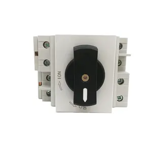 Turnmooner PV32-NL1/T 4P PV DC Isolator Switch 1000V 32A Din Rail Solar Rotating Handle Rotary Disconnector