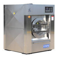 Laveuse-essoreuse industrielle électrique à économie d'énergie, entièrement automatique, capacité de 30 kg pour blanchisserie commerciale