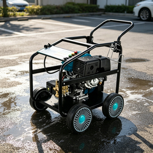 GY-AXE-1812 เครื่องฉีดน้ำแรงดันสูงแบบ Heavy-Duty รุ่น High 10 Triplex Pump สำหรับทำความสะอาดรถยนต์ ขจัดคราบตกค้างได้อย่างหมดจด ด้วยเครื่องยนต์ 10 แรงดันสูง ให้แรงดันน้ำสูง - Product Image 1