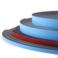 Ruban adhésif butylique double face solide pour barre d'espacement en aluminium à double vitrage 4*0.5mm