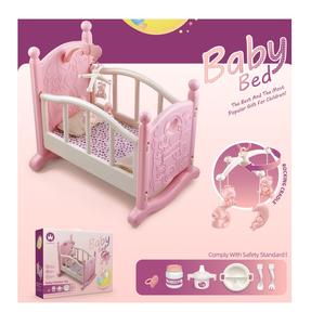 2023 New Design Custom Baby <strong>Dolls</strong> Travel <strong>Cot</strong> Bed Playing <strong>Doll</strong> Playpen With <strong>Carry</strong> Bag for Kids - Product Image 3