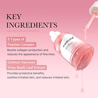 Sérum Peptidique Rose PDRN Medicube Personnalisé en Gros – Soin Coréen Végétalien Hydratant, Raffermissant et Unifiant le Teint