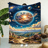 Cape réactive aux UV, néon lumineux, pour décoration de fête, couverture à capuche pour la maison