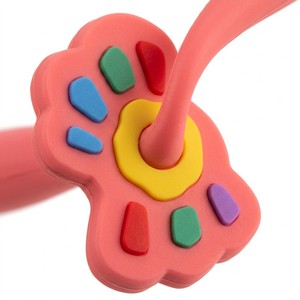 Stylo bille fantaisie Vanco Cloud Paw avec logo personnalisé, fabrication OEM, papeterie Kawaii pastel, cadeau pour enfants, étudiants, école, bureau - Product Image 3
