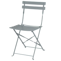 Ensemble bistrot moderne en métal EVERSHINE - Meubles pliants d'extérieur