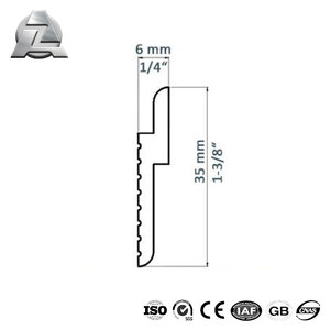 Nhà Máy Giá Hợp kim nhôm pháp Cleat 6 inch <span class=keywords><strong>Z</strong></span> Bar Hanger Bracket phần cứng <span class=keywords><strong>Z</strong></span> Clips - Product Image 6