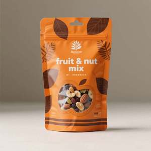 Sacs en papier d'aluminium de qualité alimentaire refermables avec zip-lock personnalisables de 20g 100g et héliogravure pour noix de cajou et gelée avec fenêtre - Product Image 2