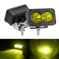 Phare LED en aluminium haute luminosité HOT DEAO 3 pouces, lumière de conduite blanche/jaune, nouveau 20W 4000 lumens pour voiture et moto