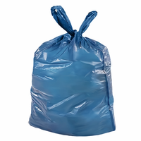 Vente en gros Sacs plats en plastique HDPE LDPE Emballage de supermarché Poly sac alimentaire pour produits ménagers