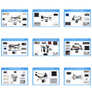 Android <span class=keywords><strong>2</strong></span> Din araba radyo multimedya oynatıcı evrensel aksesuarları tel adaptörü bağlayıcı fiş kablosu için 12 LIA CADENZA HIGH END - Product Image 3