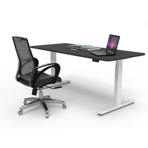 Modern Home Office Lift Desk Adjustable Standing <strong>Table</strong> Wooden Construction Extendable Comfortable Sitting Sitting <strong>Computer</strong> Use