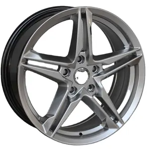 Flrocky Lillian Profession Supplier In China Passenger car wheels 17 18 Inch 5 Holes Magnesium Alloy Wheel For Car