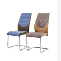 Chaises de salle à manger nordiques modernes et confortables en cuir PU, marque SXT, pour la maison, le bureau, l'appartement, le restaurant - Vente en gros d'usine