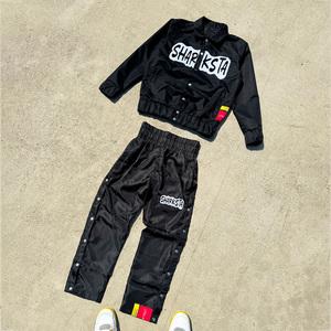 Dcy 84% Nylon và 16% <span class=keywords><strong>Lycra</strong></span> Elastane bộ, mmanufacture quần áo quá khổ ren Tracksuit, nhà sản xuất Tracksuit - Product Image 1