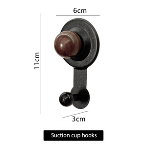 Đơn giản hạt treo tường móc hút Cup bóng móc cho phòng tắm & Nhà bếp Vòi hoa sen & tường sử dụng - Product Image 6