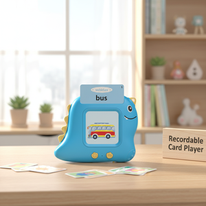 Tarjetas de Memoria Interactivas con Sonido, Juguetes Educativos para Niños, Tarjetas de <span class=keywords><strong>Vocabulario</strong></span> Audibles para Niños en Inglés - Product Image 6