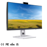 OEM Brand 24/27 Inch AIO Desktop I5 I7 Windows 10 /Linux Office Business Gaming Computer with Touchscreen 8GB All-in-One PC