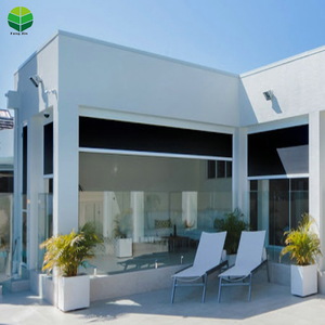 Persianas enrollables de tela con cremallera de vía lateral motorizadas de tamaño personalizado hechas en China - Product Image 3