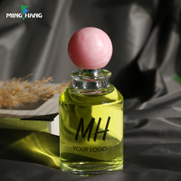 Flacon de parfum en verre de haute qualité, rechargeable avec atomiseur, votre logo OEM ODM, impression sur soie, vente en gros