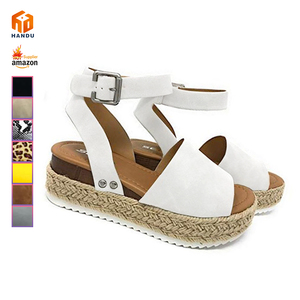 Summer New Women Sandals bing Mid Heel Summer Bandage Open Toe Boho Color Snake Pattern Plus Size Women's Shoes