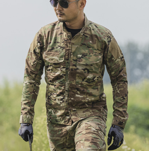 Camisas Tácticas de Camuflaje DFS27 Ranger para Campamento y Actividades al Aire Libre, Manga Larga para Hombre - Product Image 6