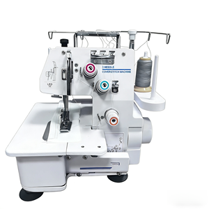 LX-757, Máquina de Coser Overlock para Uso Doméstico, Doble Aguja con Velocidad Ajustable - Product Image 1